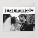 Search for just married postcards Elopement