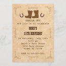 Search for western girl birthday invitations Party