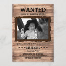 Search for wanted poster invitations Cowgirl
