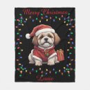 Search for shih tzu blankets Cute