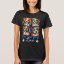 Search for cute dog womens tshirts Whimsical
