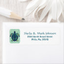 Search for sea turtle return address labels Tropical