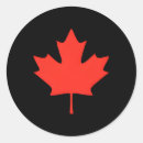 Search for maple leaf flag stickers Red and white
