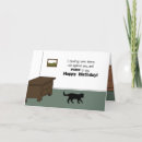 Recherche de humorous birthday cards Feline