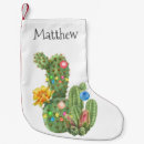 Search for cactus christmas stockings Watercolor