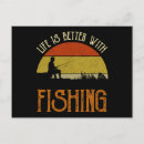 Recherche de vie cartes postales Pêche