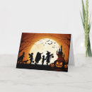 Recherche de silhouette cartes halloween Citrouille