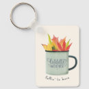 Search for autumn fall keychains Watercolor