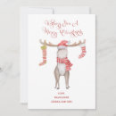 Search for moose holiday cards Modern