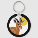 Search for gazelle round keychains Deer