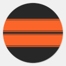 Search for orange and black stickers Stripes
