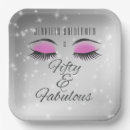 Search for pink and black plates Glitter