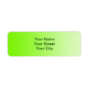 Search for neon green return address labels Colour