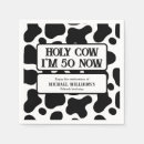 Search for funny cow napkins Black and white