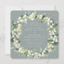Recherche de eucalyptus wreath invitations Vert