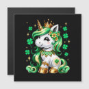 Search for unicorn st patricks day cards Green