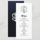 Search for nautical wedding menus Tropical