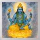 Recherche de divinité hindoue posters Vishnu