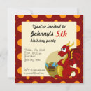 Recherche de dragon rouge invitations Mignon