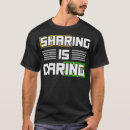 Search for sharing is caring tshirts Funny