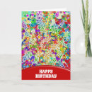 Recherche de spirales vœux cartes Abstrait