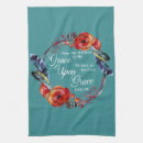 Search for religious tea towels Bible verse