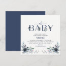 Search for shower boy square invitations Navy