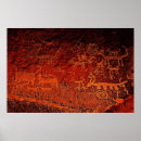 Recherche de pétroglyphe art Rock