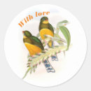 Search for vintage bird illustration stickers Animal