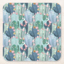 Recherche de motif cactus dessous de verres Monogramme
