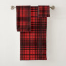 Search for red and black plaid bathroom accessories Lumberjack