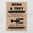 Search for lobster wedding invitations Crawfish