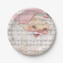 Search for vintage santa claus plates Pink