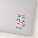 Search for my girlfriend your girlfriend stickers Couple