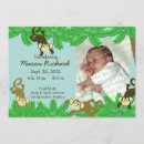 Search for safari birth announcement cards New baby
