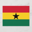 Recherche de drapeau ghana cartes postales Afrique
