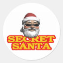 Search for secret santa stickers Claus