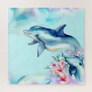 Recherche de dessin de dauphin puzzles Mer