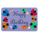 Recherche de coccinelle rouge magnets Bleu