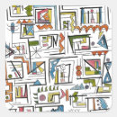 Search for funky stickers Abstract