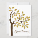 Search for gold tree invitations Leaves