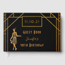 Search for art deco guest books Glam glamourous