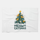 Search for christmas cat tea towels Kitten