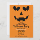 Recherche de citrouille orange noir invitations Automne