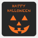 Search for jack o lantern face stickers Happy halloween