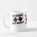 Search for no excuses mugs Gym motivation
