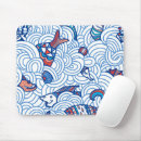 Search for abstract fish mousepads Ocean