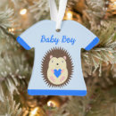 Search for hedgehog ornaments Baby boy