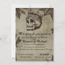 Recherche de tête de mort invitations Effrayant