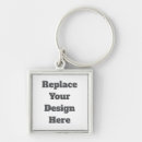Search for plain white keychains Blank  party plain template
